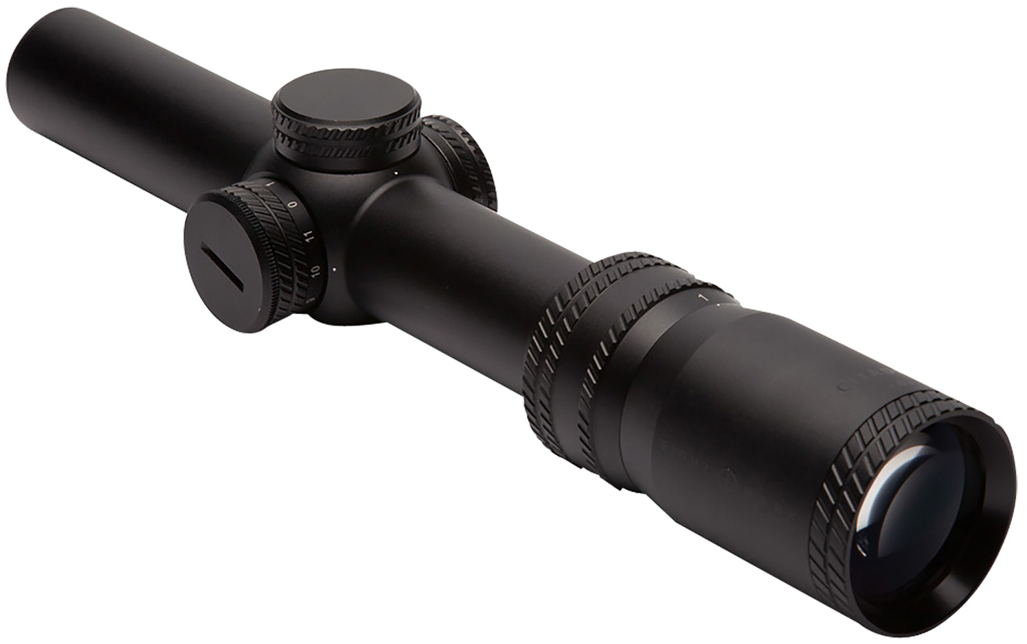 Sightmark SM13038CR1 Citadel 1-6x24mm 30mm Tube Illuminated Red CR1 Matte Black Scope