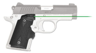 Crimson Trace 0156201 Lasergrips  Fits Kimber Micro 9, Green Laser Black Polymer