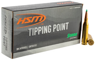 HSM Tipping Point .308 Win 165 gr Sierra GameChanger, 20 Rounds