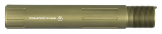 Strike Industries Carbine Pistol Receiver Extension (Buffer Tube) Slick Flat Dark Earth Aluminum
