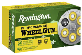 Remington Performance WheelGun .357 Magnum 158 gr Lead Semi-Wadcutter 50 Rounds Per Box