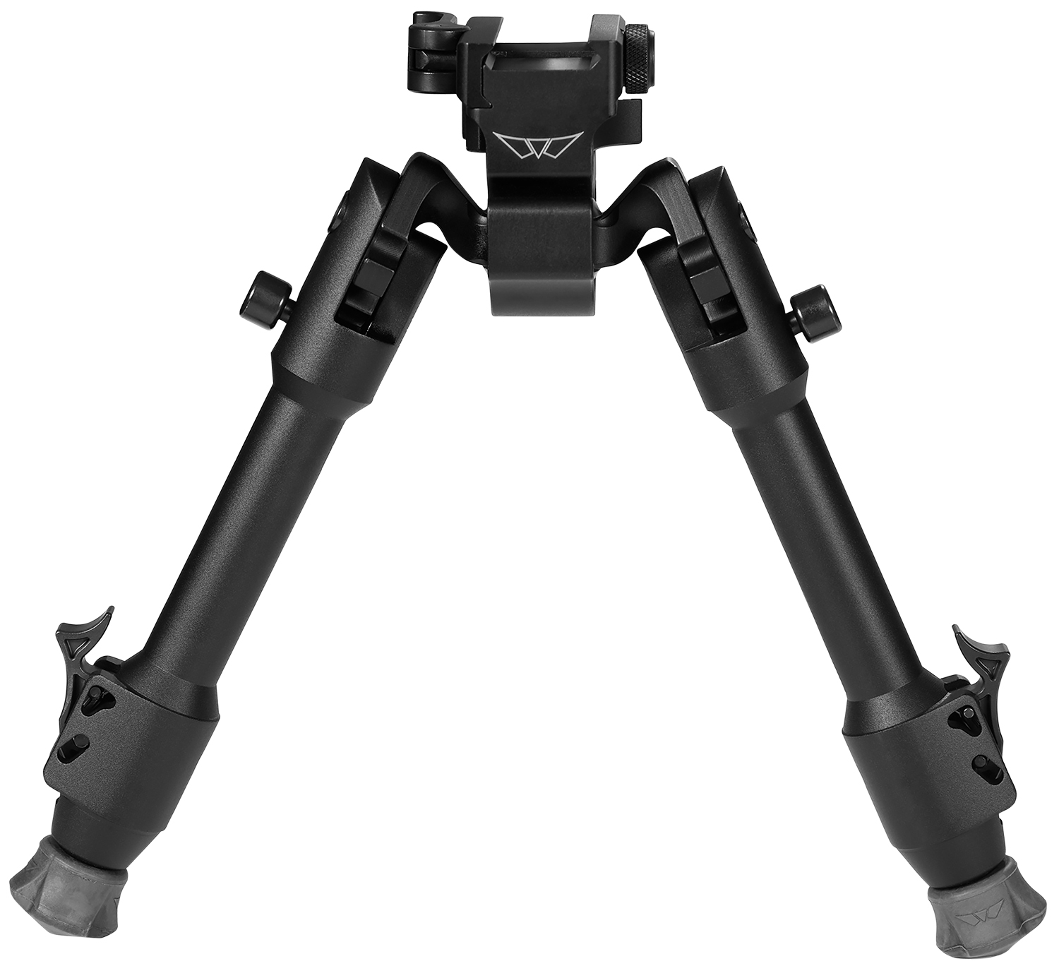 Warne 7901M Skyline Precision Bipod Picatinny/Weaver Rail, Matte Black Aluminum, 6.9-9.1 in