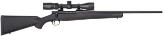 Mossberg Patriot Bolt Action 7mm-08 Remington, 22" Barrel, 5+1, Matte Blued, Black Synthetic W/ Vortex Crossfire II