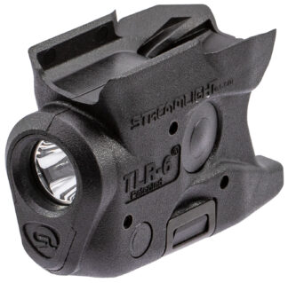 Streamlight TLR-6 Ultra-Compact Tactical Weapon Light, 100 Lumens, Black, White LED