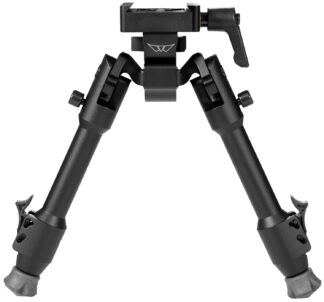 Warne Skyline Precision Bipod 7902M, Arca Rail Interface, Black Aluminum