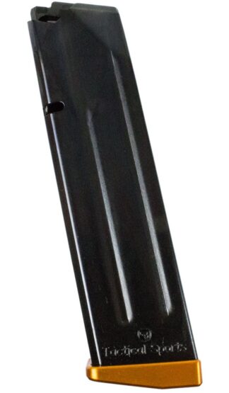 CZ 75 TS Magazine 17rd .40 S&W, Orange/Black Steel