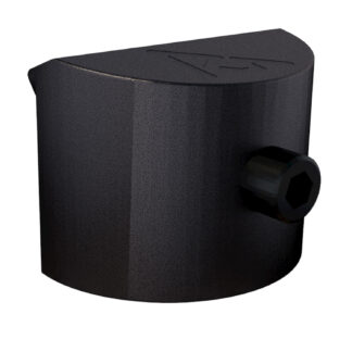 RIVAL ARMS Grip Plug for Glock Gen3 (Except 36/42/43) Black Aluminum