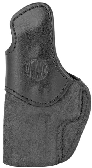 1791 Gunleather RCH IWB Holster Size 5 Black Leather Belt Clip Right Hand