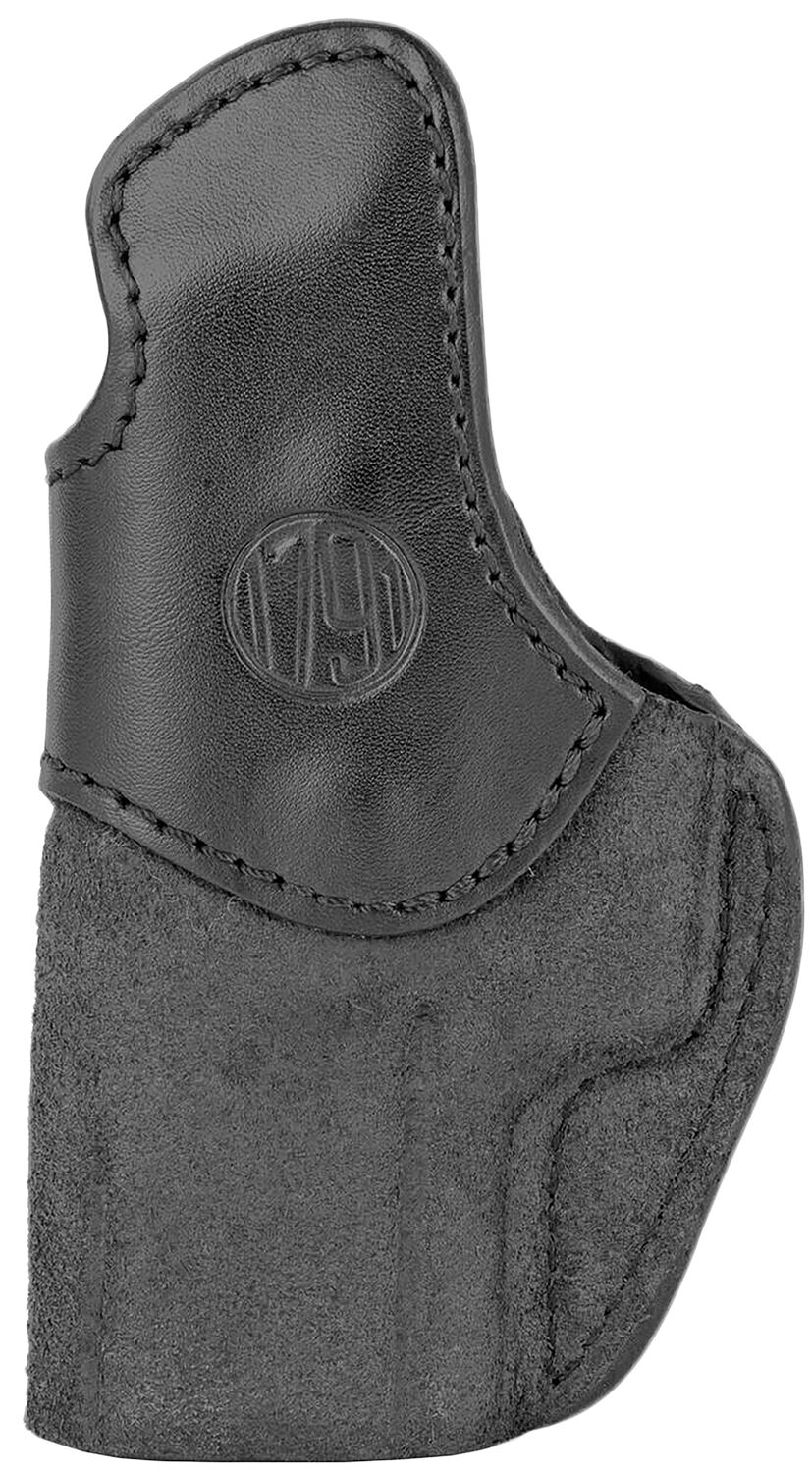 1791 Gunleather RCH IWB Holster Size 5 Black Leather Belt Clip Right Hand