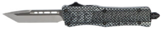 Cobratec Knives CTK-1 Small OTF Tanto Knife 2.75 in D2 Steel Blade, 7 in Total