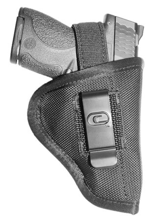 Crossfire the Undercover IWB/OWB Size 01 Black Ballistic Nylon Belt Clip (1-1.50 in Barrel)