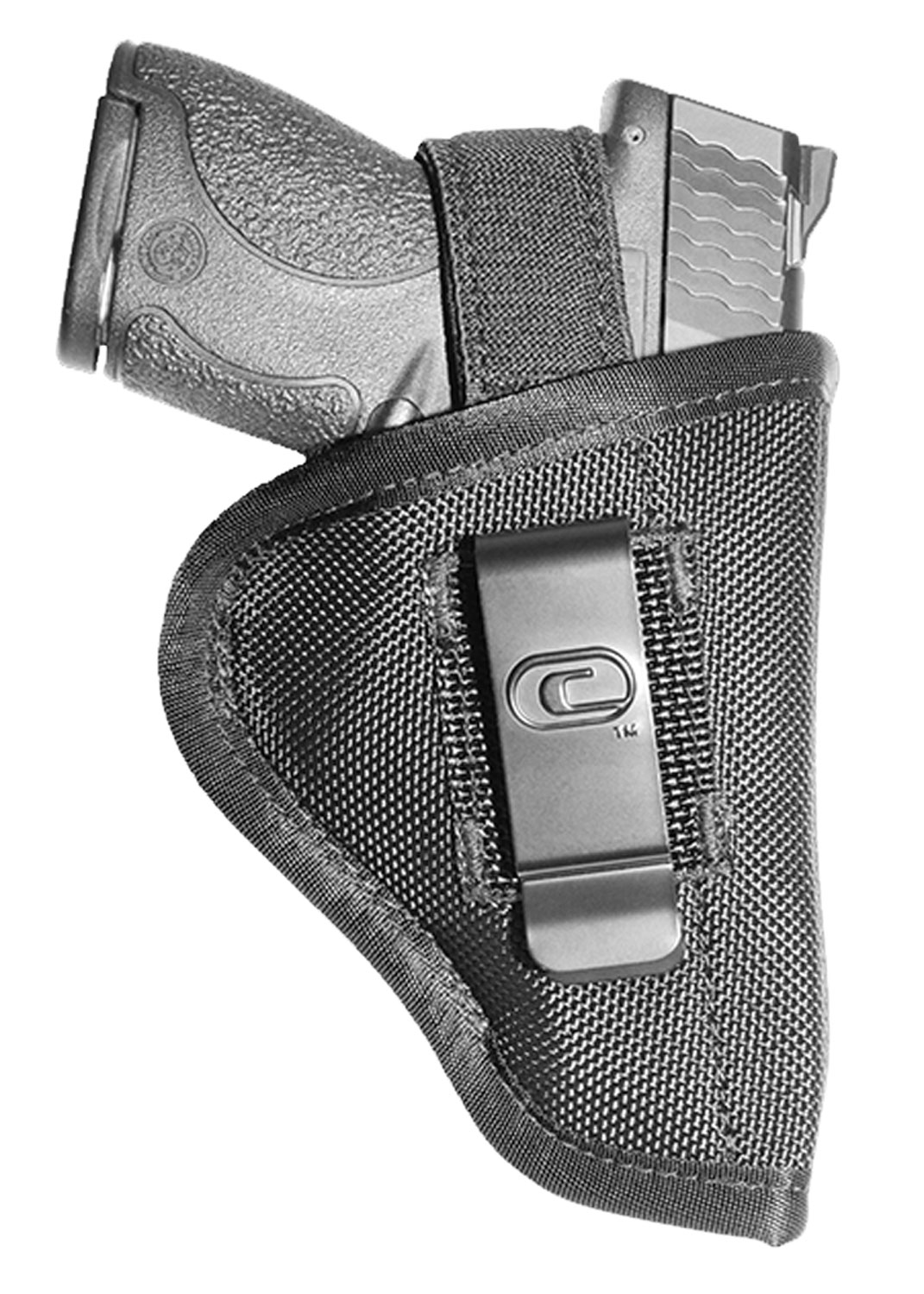 Crossfire the Undercover IWB/OWB Size 01 Black Ballistic Nylon Belt Clip (1-1.50 in Barrel)