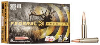 Federal Premium P308V .308 / 7.62 NATO 150 gr Barnes Triple-Shock X