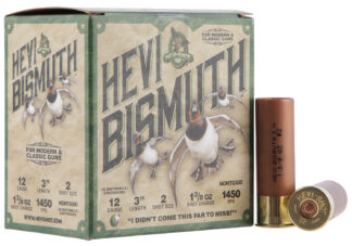 Hevishot HEVI-Shot HS14002 12 Gauge 2 Shot 1 3/8 oz Bismuth 25 Rounds