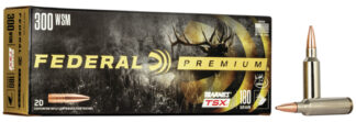 Federal Premium P300WSMF .300 Winchester Short Magnum (WSM) 180 gr Barnes Triple-Shock X
