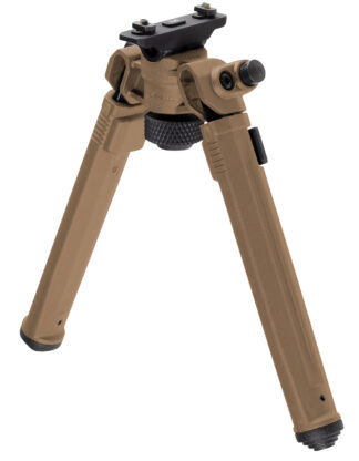 Magpul MAG933-FDE Bipod, M-LOK, Flat Dark Earth, 6.3-10.3 in Adjustable
