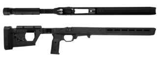 Magpul Pro 700 Fixed Rifle Stock, Black Synthetic with Aluminum Bedding, for Remington 700 SA