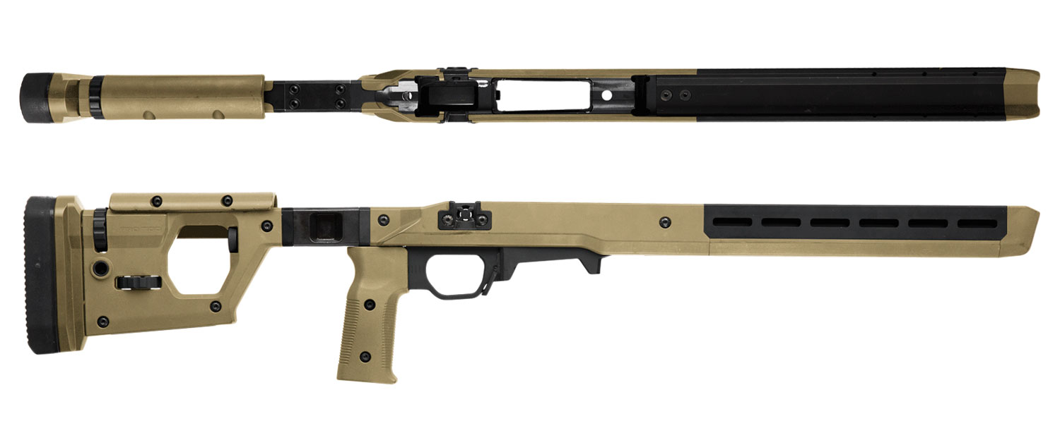 Magpul Pro 700 Fixed Chassis Stock, Flat Dark Earth, for Remington 700 Short Action