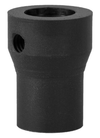 GrovTec GTSW108 Swivel Adapter, Push-Button Base to Fixed Stud, Black Anodized Aluminum