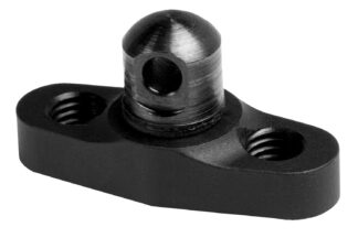 GrovTec Flanged Stud Mount for Key-Mod Rails, Black Anodized 6061 Aluminum, 4.95 in