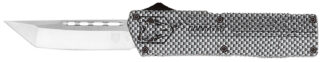 Cobratec Knives CFCTLWTNS Lightweight OTF Tanto Knife 3.25 in D2 Steel Blade