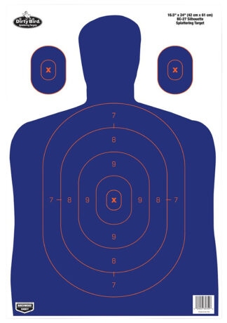 Birchwood Casey Dirty Bird Silhouette Target 16.5 x 24 Hanging 3-Pack