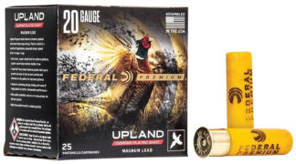 Federal Premium Wing-Shok Magnum 20 Gauge 3 in #5 Shot, 1-1/4 oz, 25 Rounds Per Box