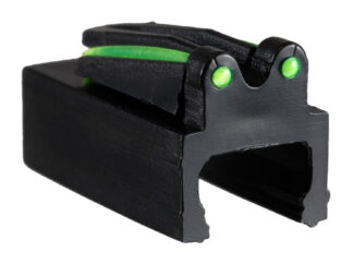 Truglo TG942XB Magnum Gobble Dot Xtreme 10 Gauge Front Red/Rear Green Fiber Optic Magnetic Sight Set