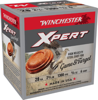 Winchester Super X Xpert Steel 28 Gauge 2.75 in 5/8 oz #6 Shot 25 Rounds