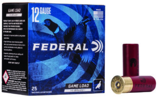Federal H1265 Game-Shok High Brass 12 Gauge 2.75 in #5 Shot 1-1/4 oz 25 Rounds