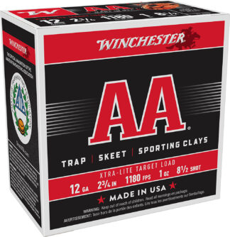 Winchester AA Xtra-Lite 12 Gauge 2.75" #8.5 1 oz 25-Round Shotshell