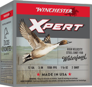Winchester Super X Xpert 12 Gauge 3 in 1-1/8 oz #2 Steel Shot 25 Rounds/Box