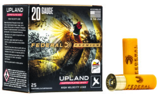 Federal Premium Wing-Shok Pheasant Forever High Velocity 20 Gauge 2.75 in #7.5 Shot (25 Rounds)
