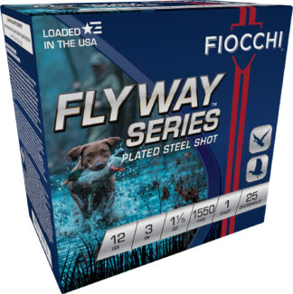 Fiocchi Flyway 12 Gauge 3 in #1 Speed Steel 1-1/5 oz, 25 Rounds