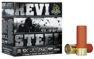 Hevishot HEVI-Steel 12 Gauge 2.75 in #3 Shot, 1 1/8 oz, 25 Rounds