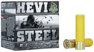Hevishot HEVI-Steel 20 Gauge 3 in 7/8 oz #1 Shot 25-Round Box