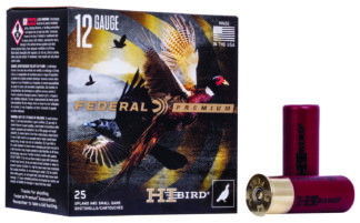 Federal Premium Hi-Bird 12 Gauge 2.75 in #7.5 Lead Shot, 1 1/8 oz, 25 Rounds