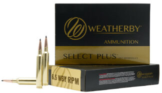 Weatherby Select Plus 6.5 Weatherby RPM 127 gr Barnes LRX Lead-Free Brass 20 Rounds