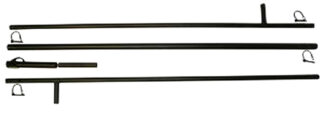Mojo HW2204 Extension Pole, 12 ft Black Metal Decoy Stand Top
