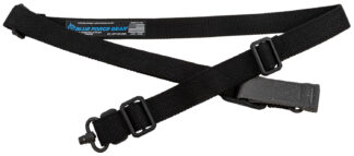 Blue Force Gear Vickers 221 2-to-1 Point Sling, Black, 54"-64" Length
