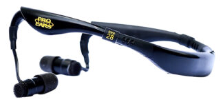 Pro Ears PEEBBLK Stealth 28 28 dB Behind The Head Black Adult 1 Pair