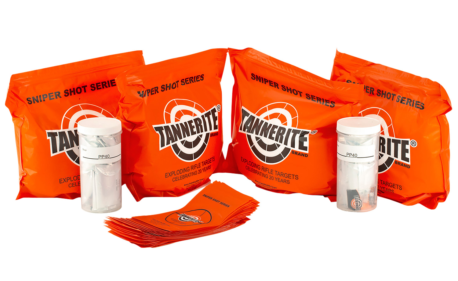 Tannerite Sniper Shot Binary Exploding Targets 40 Target Pouches
