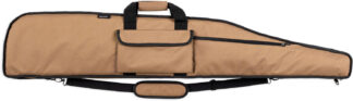 Bulldog Cases BD370 Long Range Rifle Case 48 in Tan/Black Trim Water-Resistant Nylon