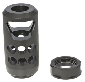Ruger American Ranch Muzzle Brake .450 Bushmaster, 11/16x24 Threads, 2.20 in, Matte Black