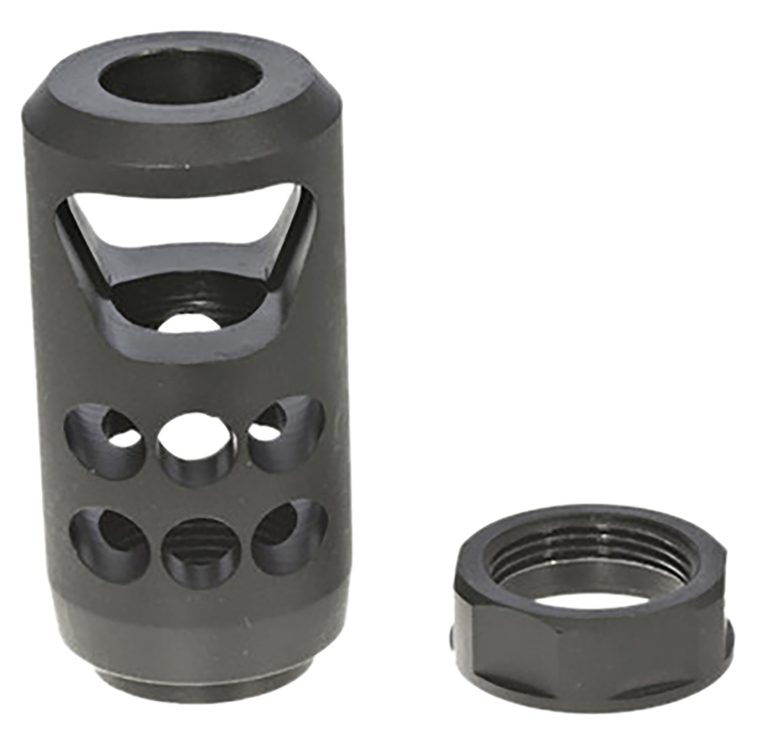 Ruger American Ranch Muzzle Brake .450 Bushmaster, 11/16x24 Threads, 2.20 in, Matte Black