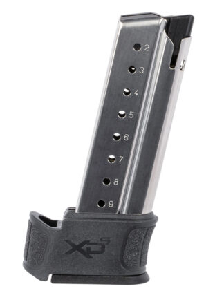 Springfield Armory XD-S Mod.2 9mm 9-Round Stainless Steel Gray Magazine