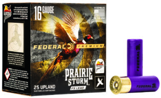 Federal Ammunition Premium Prairie Storm FS 16 Gauge 2.75 in #5 Shot, 25 Rounds
