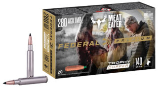 Federal Premium .280 Ackley Improved 140 gr Trophy Copper 20 Rounds