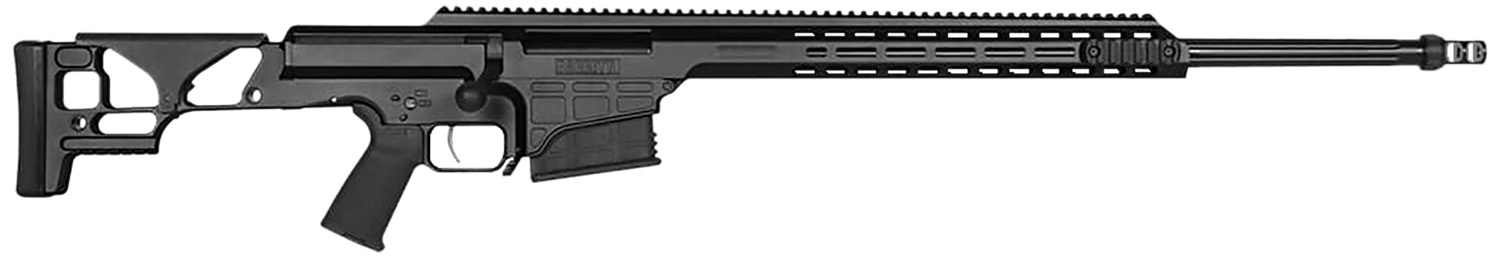 Barrett 18520 MRAD 6.5 Creedmoor 24" 10+1 Black Cerakote Black Fixed Adjustable Comb Stock Black Polymer Grip Right Hand