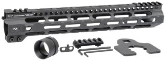 Midwest Industries Combat Rail M-Lok Free Float Handguard AR-15 12.625 in Black